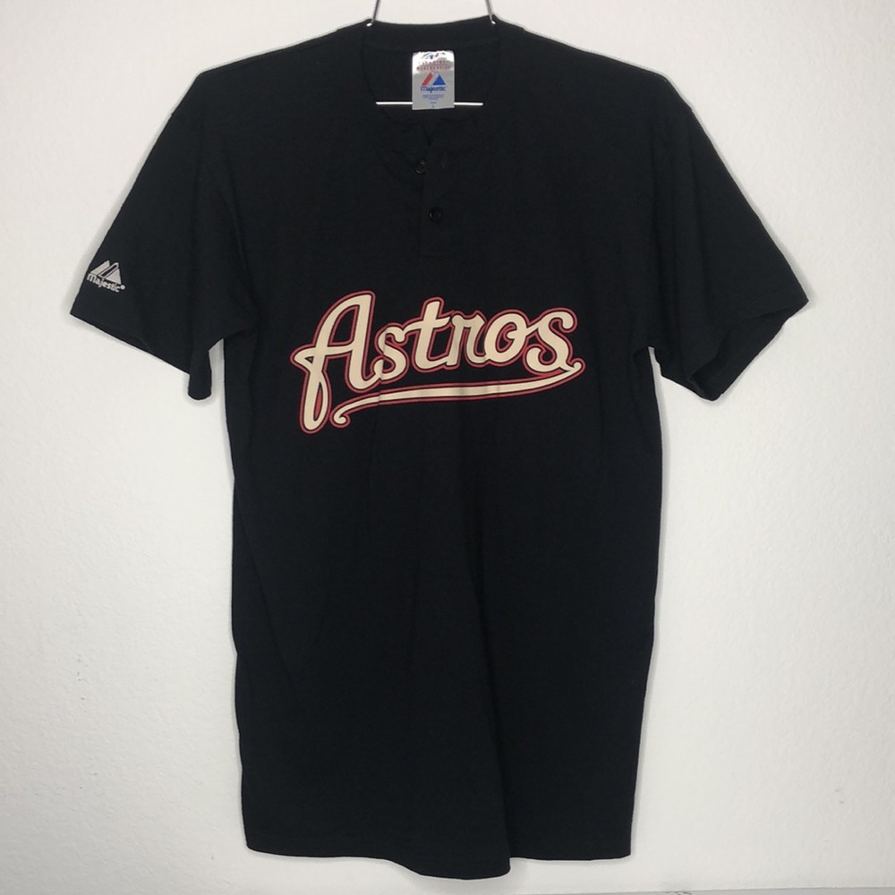 Majestic Astros T Shirt 39 - Picture 2 of 8